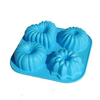 Details about  / Silicone Mini Bundt Cake Pan Molds Donut Dog Puppy Shape Chocolate Jelly Pudding